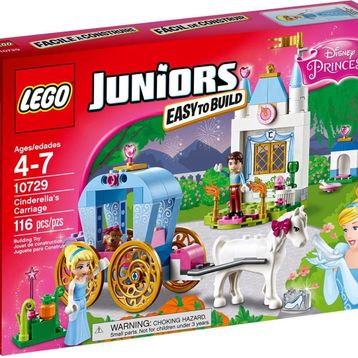 Lego LEJ10729 Juniors Cinderellas Carriage Oyun Seti