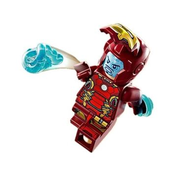Lego Marvel Iron Man Tony Stark Power Blue Orijinal Minifigür