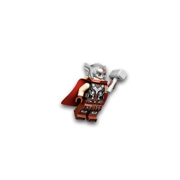 Lego Marvel Mighty Thor Jane Foster Mini Figür