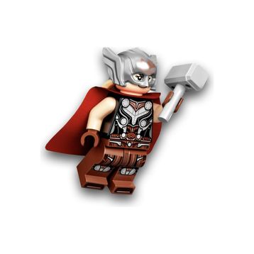 Lego Marvel Mighty Thor Jane Foster Mini Figür