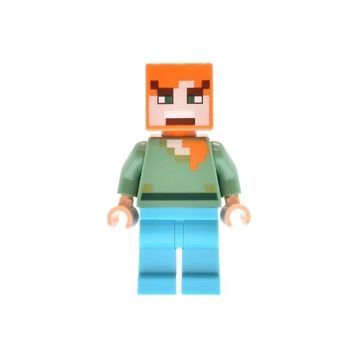 Lego Min197 Minifigür Minecraft Alex