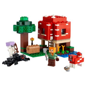 Lego Minecraft 21179 Mantar Evi