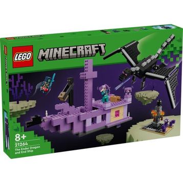 Lego Minecraft 21264 Ender Ejderhası ve End Gemisi
