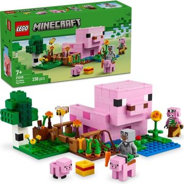 Lego Minecraft 21268 Yavru Domuz Evi