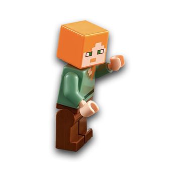 Lego Minecraft Alex Orijinal Minifigür