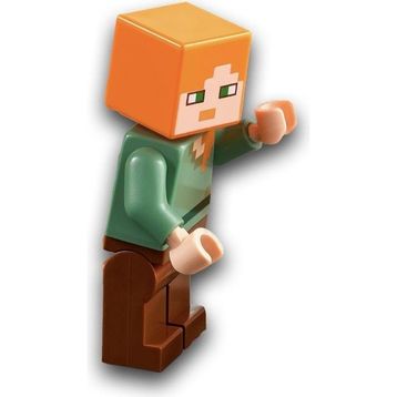 Lego Minecraft Alex Orijinal Minifigür