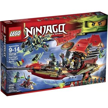 Lego Ninjago Destiny S Bounty'in Son Uçuşu Oyun Seti