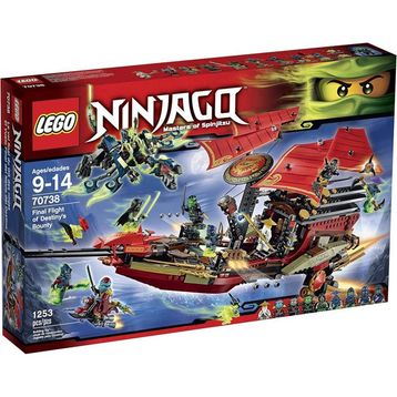 Lego Ninjago Destiny S Bounty'in Son Uçuşu Oyun Seti
