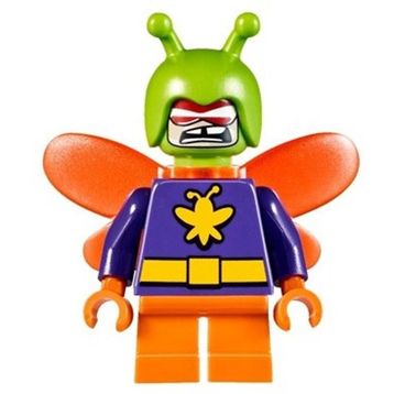 Lego Sh0357 Minifigür Killer Moth Short Legs