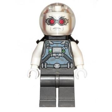 Lego SH0621 Mr. Freeze Pearl Dark Gray Minifigür