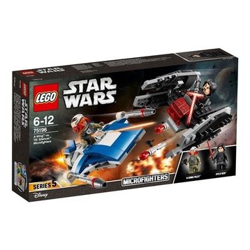 Lego Star Wars 75196 A-Wing vs. TIE Silencer Microfighters