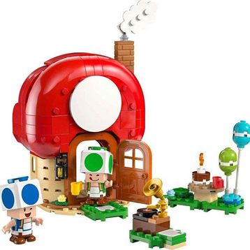 Lego Super Mario 72041 Toad Evinde Parti