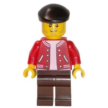 Lego TWN402 Newsstand Operator Minifigür