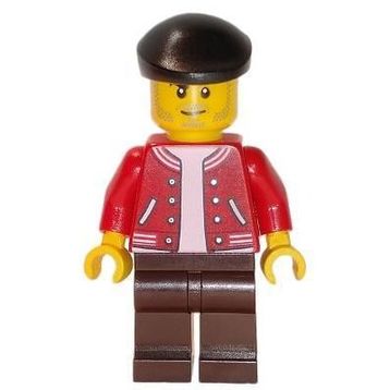 Lego TWN402 Newsstand Operator Minifigür