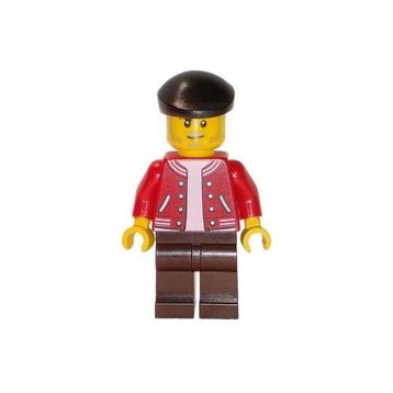 Lego TWN402 Newsstand Operator Minifigür