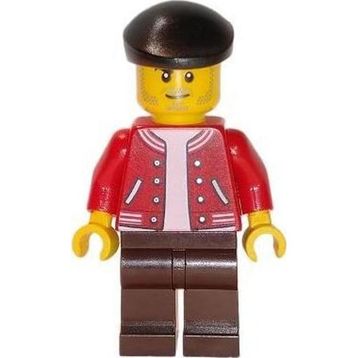 Lego TWN402 Newsstand Operator Minifigür