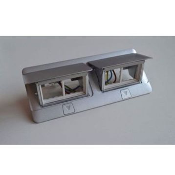 Legrand 054013 2x4 Mat Alüminyum Modül