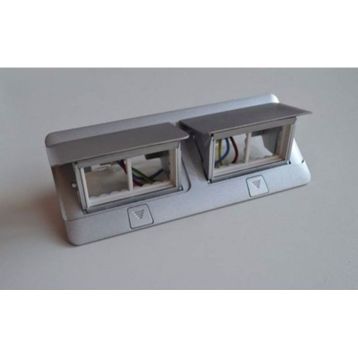 Legrand 054013 2x4 Mat Alüminyum Modül