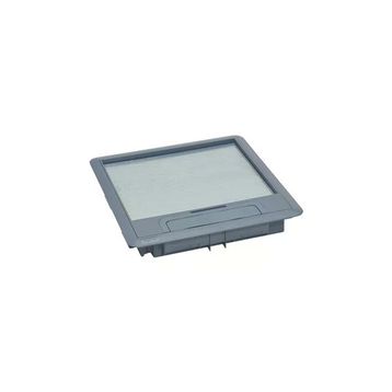 Legrand 088002 12/24 Modül Gri Plastik Standart Tip Döşeme Altı Buat için Kapak