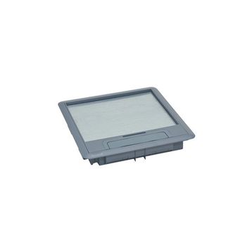 Legrand 088002 12/24 Modül Gri Plastik Standart Tip Döşeme Altı Buat için Kapak