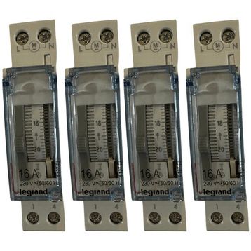 Legrand 412790 Moduler 4 Adet Zaman Saati