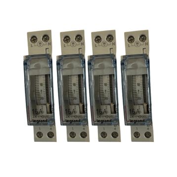 Legrand 412790 Moduler 4 Adet Zaman Saati