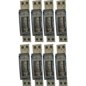 Legrand 412790 Moduler 8 Adet Zaman Saati