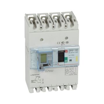 Legrand 420035 Dpx 160 100 A 4 Kutuplu 16 kA Kaçak Akım Korumalı Kompakt Şalter