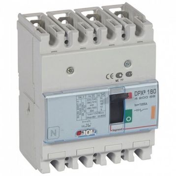 Legrand 420056 Dpx 160 125 A 4 Kutuplu 25 kA Ayar Sahalı Kompakt Şalter