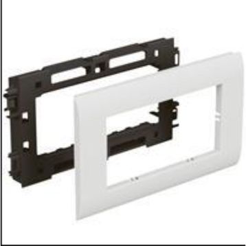 Legrand 638073-638004 Dlp-S Kablo Kanalı Kaideli Montaj İçin 6Modül Kaide+Çerçeve