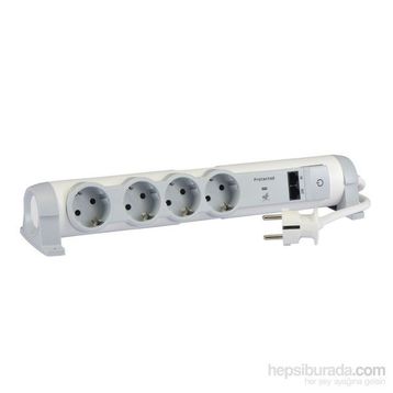Legrand 694624 3'lü Topraklı Grup Priz