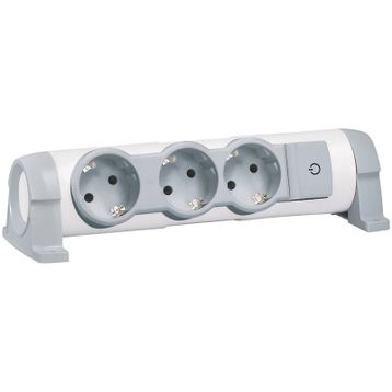 Legrand 694624 3'lü Topraklı Grup Priz