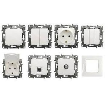 Legrand 767100 Salbei Beyaz Anahtar
