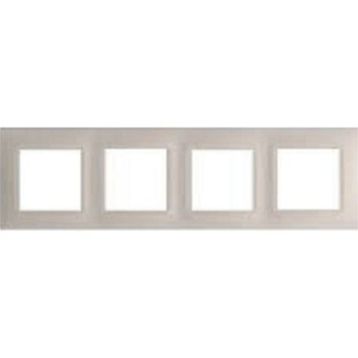 Legrand 767334 Salbei 4'lü Bej Çerçeve