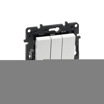 Legrand 768103 Raventi Beyaz Üçlü Anahtar