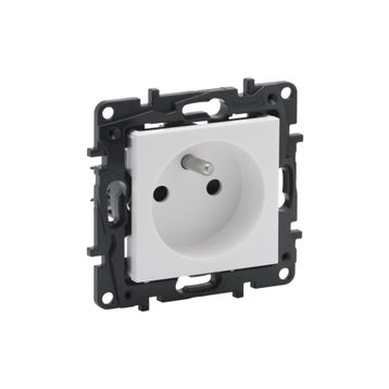 Legrand 768117 Raventi Beyaz Fransız Standardı Topraklı Priz