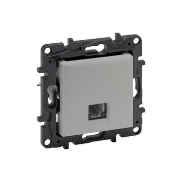 Legrand 768229 Raventi Alüminyum 1 Çıkışlı Rj11 Telefon Prizi