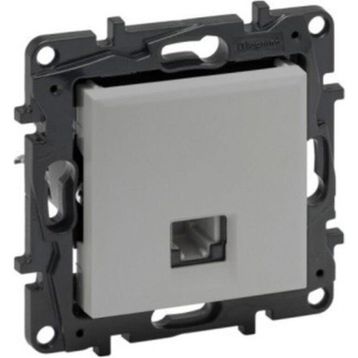 Legrand 768229 Raventi Alüminyum 1 Çıkışlı Rj11 Telefon Prizi