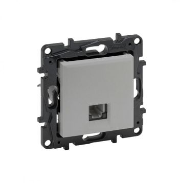 Legrand 768229 Raventi Alüminyum 1 Çıkışlı Rj11 Telefon Prizi