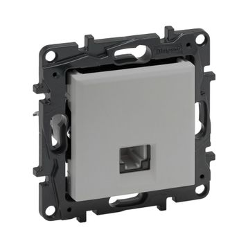 Legrand 768229 Raventi Alüminyum 1 Çıkışlı Rj11 Telefon Prizi