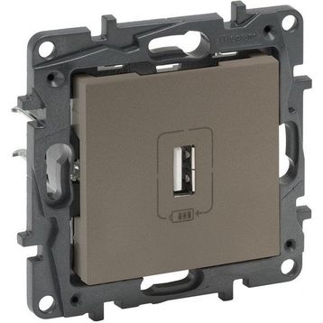 Legrand 768497 1100 MA Raventi Krem Tekli Bej USB Şarj Prizi