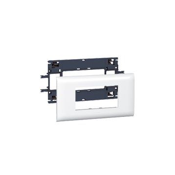 Legrand 85 mm Kapakta 010994 Geliştirilebilir Dlp Gulot İçin Klipslenebilir 4 Modül Kaide Çerceve