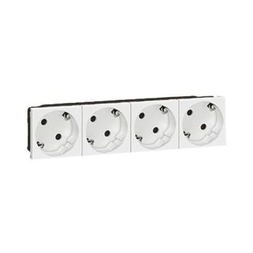 Legrand Beyaz S.Armada 2xdlp Şebeke Priz