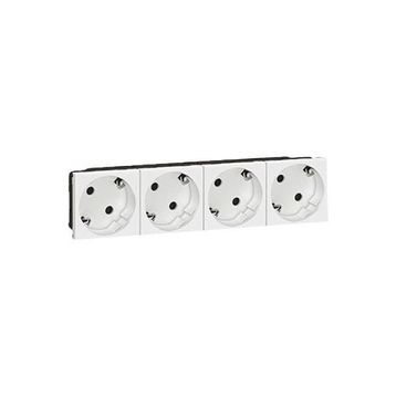Legrand Beyaz S.Armada 2xdlp Şebeke Priz