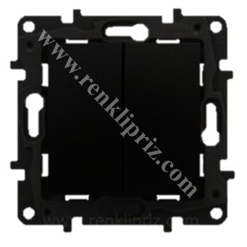 Legrand Raventi 768606 Siyah Komutator Priz
