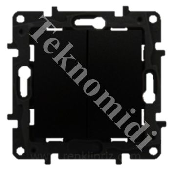 Legrand Raventi 768606 Siyah Komutator Priz