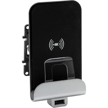Legrand Raventi Beyaz Kablosuz Şarj Cihazı 1100 Ma + Usb Şarj Prizi 2400Ma 768198