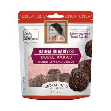 Leila 90 gr Kakaolu Badem Kurabiyesi