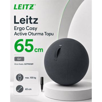 Leitz 52790089 Gri Ergo Cosy Active Oturma Topu