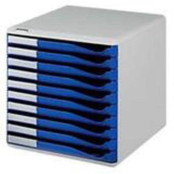 Leitz 5281 10 Çekmeceli Evrak Rafı
